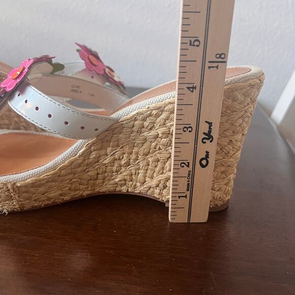 Coach Jesica Floral Espadrille Platform Sandals Size 11M - Picture 14 of 14